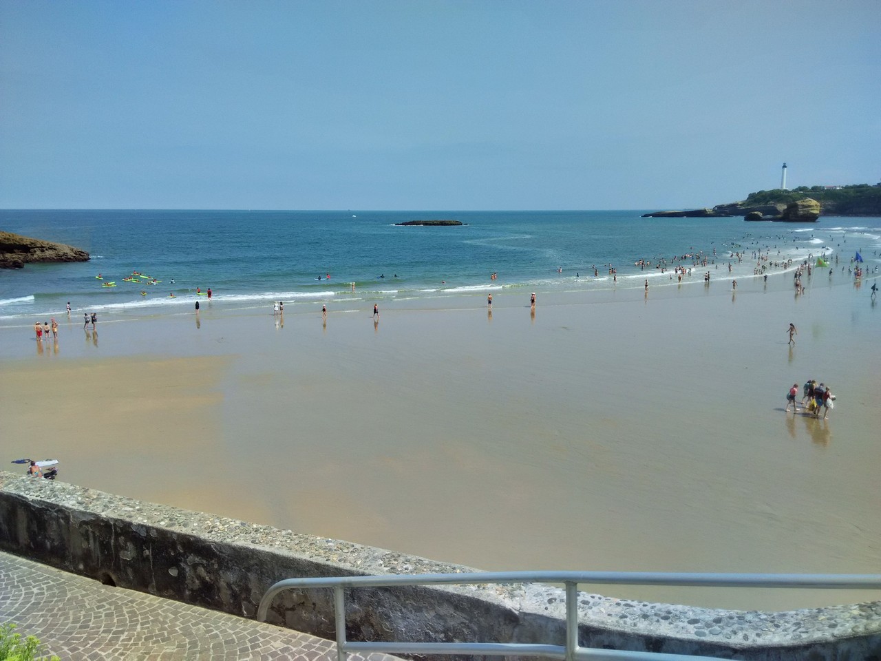 Strand von Biarritz