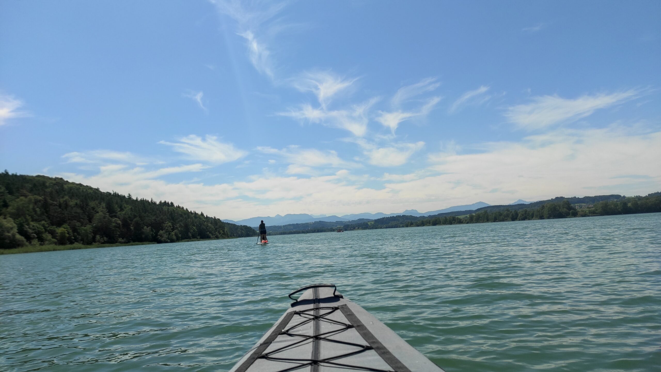 Kajak & Sup auf Tachinger See